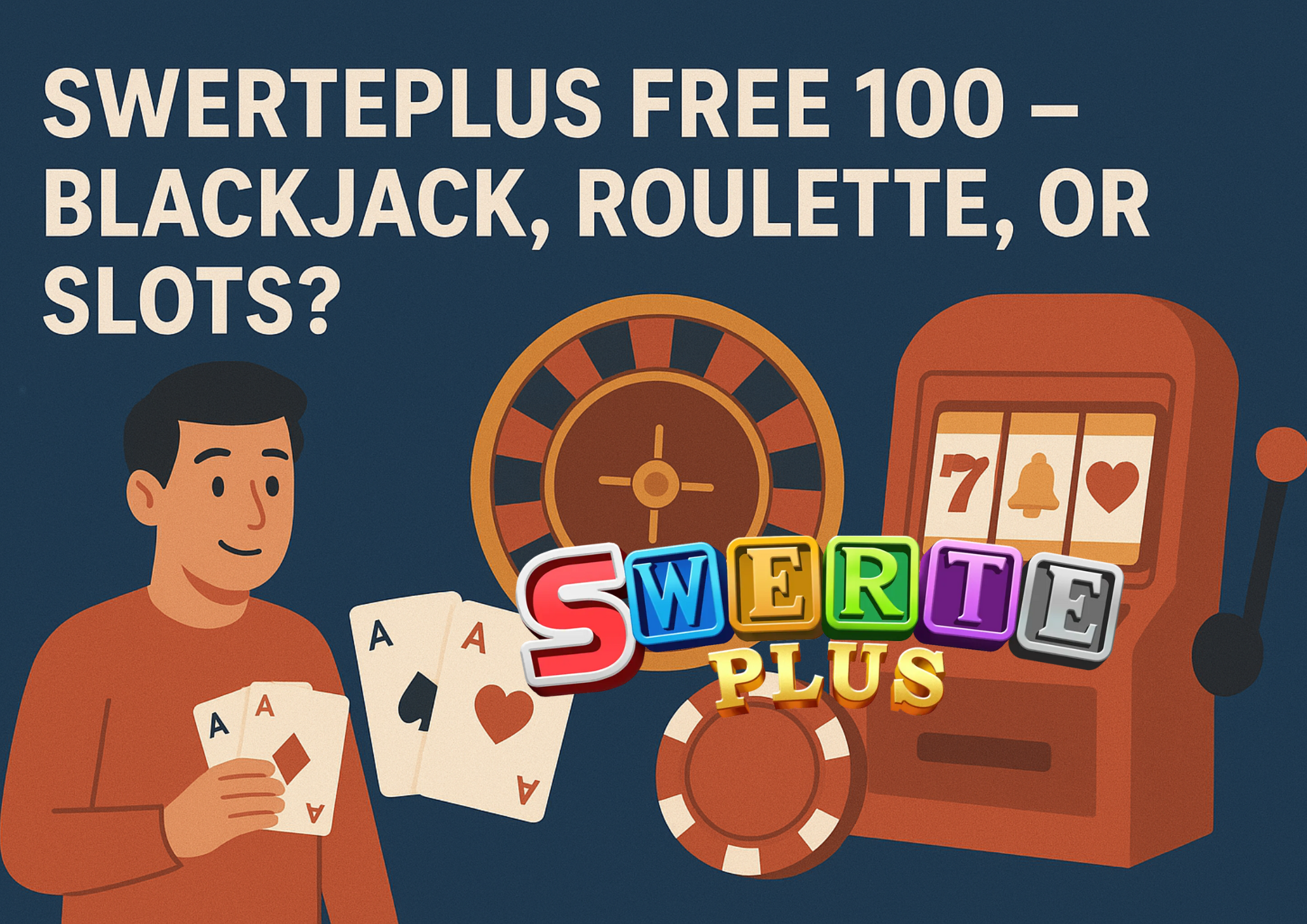SwertePlus Free 100 – Blackjack, Roulette, or Slots?